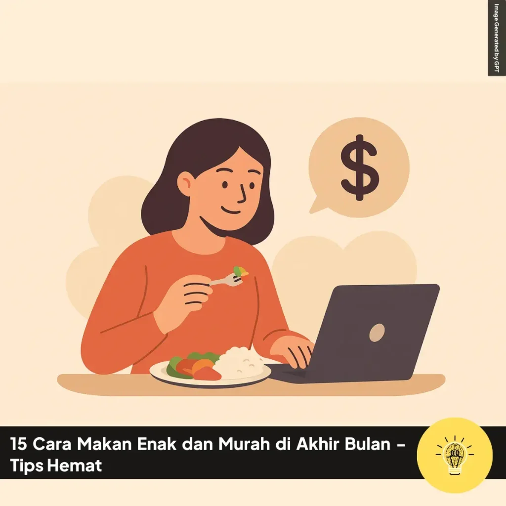 15 Cara Makan Enak dan Murah di Akhir Bulan - Tips Hemat 1 15 Cara Makan Enak dan Murah di Akhir Bulan Tips Hemat