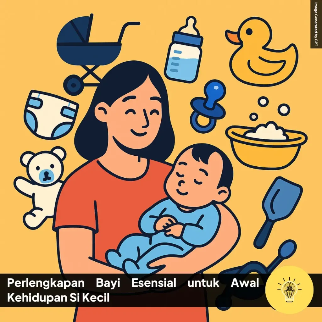 8 Perlengkapan Bayi Esensial untuk Awal Kehidupan Si Kecil 4 Perlengkapan Bayi Esensial untuk Awal Kehidupan Si Kecil