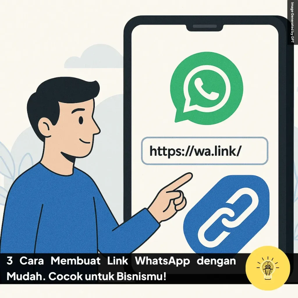 3 Cara Membuat Link WhatsApp dengan Mudah. Cocok untuk Bisnismu! 1 3 Cara Membuat Link WhatsApp dengan Mudah. Cocok untuk Bisnismu