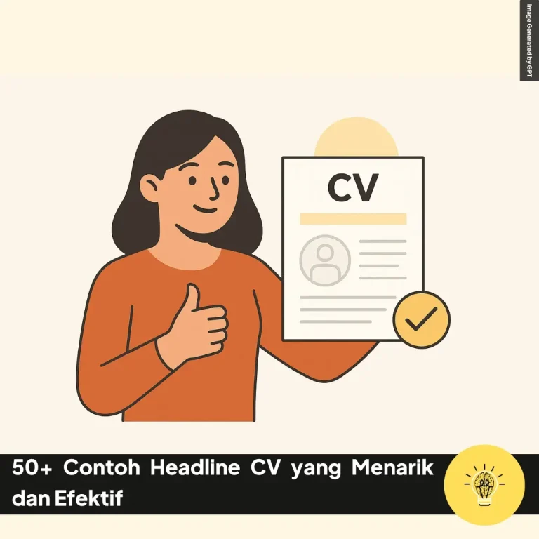 50+ Contoh Headline CV yang Menarik dan Efektif 7 Contoh Headline CV yang Menarik 1