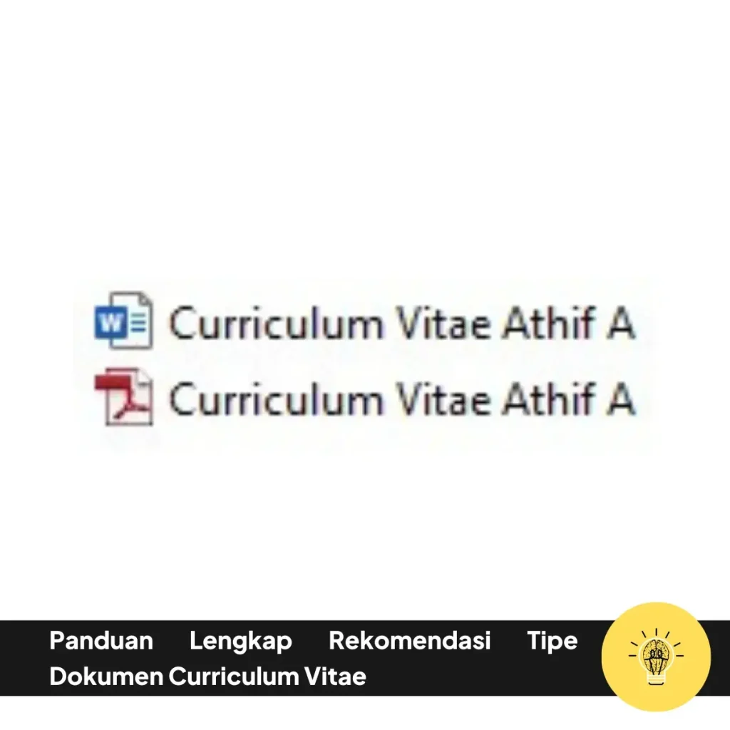 Rekomendasi Tipe Dokumen Curriculum Vitae: Panduan Lengkap 5 Panduan Lengkap Rekomendasi Tipe Dokumen Curriculum Vitae