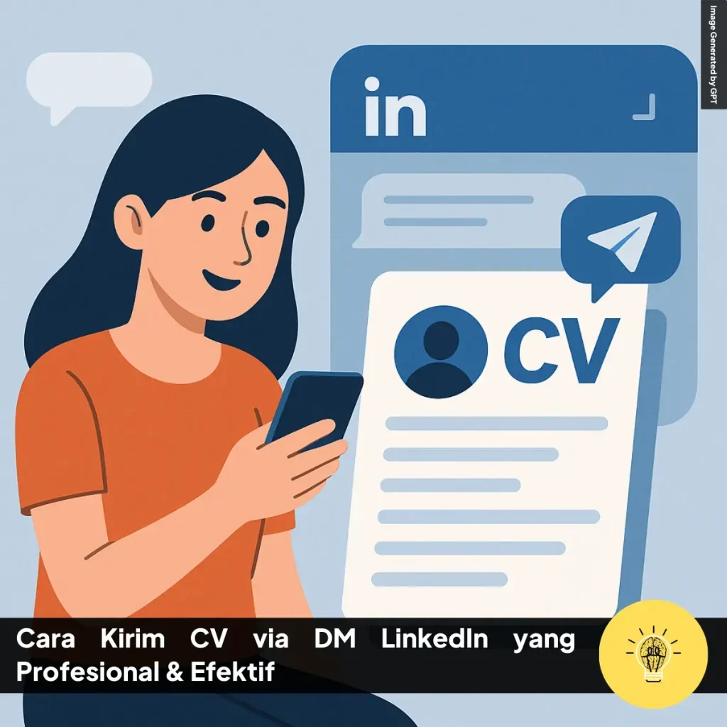 5 Langkah Cara Kirim CV via DM LinkedIn yang Efektif 1 Cara Kirim CV via DM LinkedIn yang Profesional Efektif