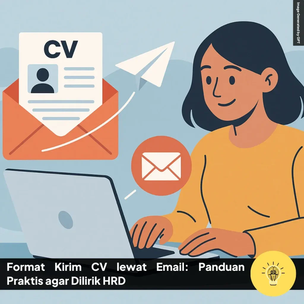 Format Kirim CV lewat Email: Panduan Praktis agar Dilirik HRD 1 Format Kirim CV lewat Email Panduan Praktis agar Dilirik HRD