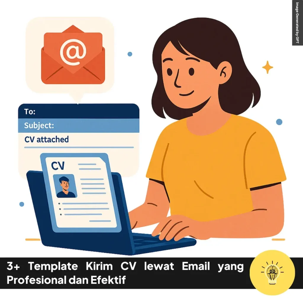 3+ Template Kirim CV lewat Email yang Profesional dan Efektif 1 Template Kirim CV lewat Email yang Profesional dan Efektif