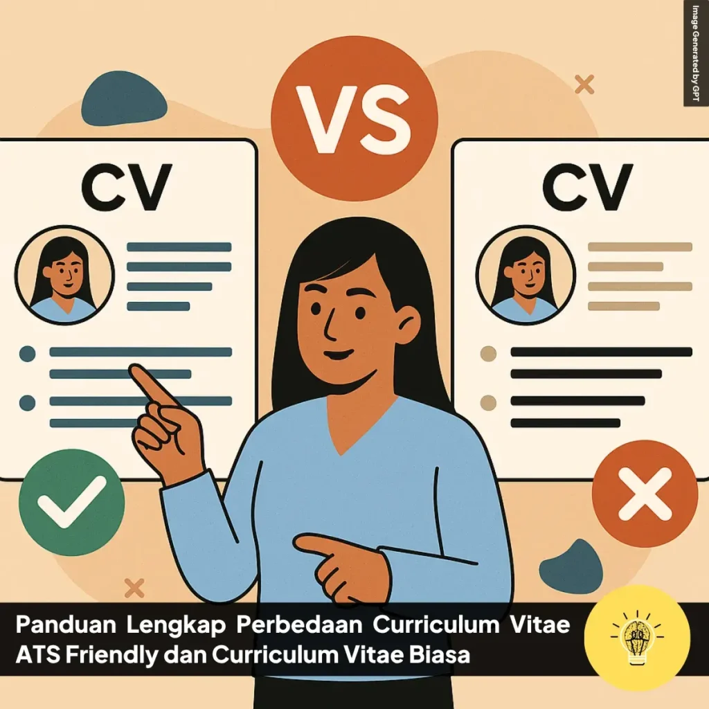 Perbedaan Curriculum Vitae ATS Friendly dan Curriculum Vitae Biasa 1 Panduan Lengkap Perbedaan Curriculum Vitae ATS Friendly dan Curriculum Vitae Biasa