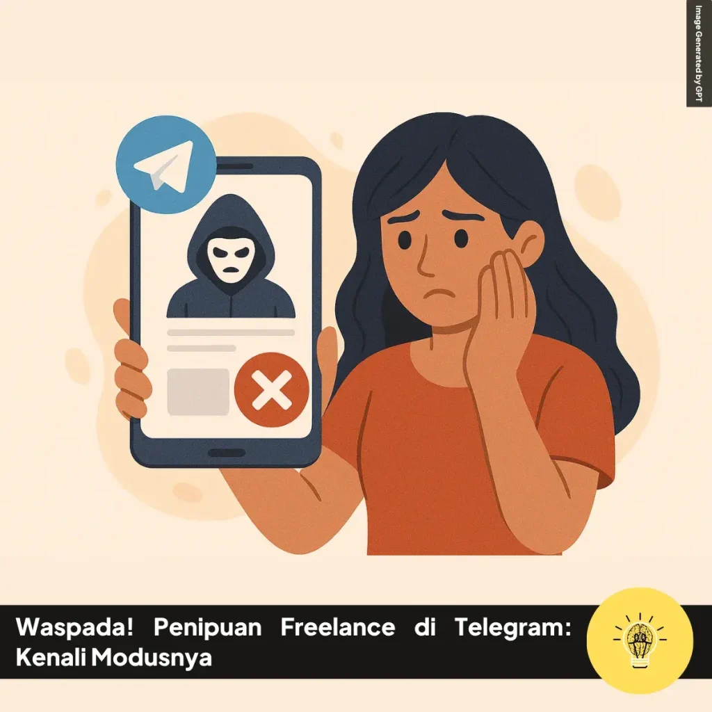 Waspada! Penipuan Freelance di Telegram: Kenali Modusnya 5 Waspada Penipuan Freelance di Telegram