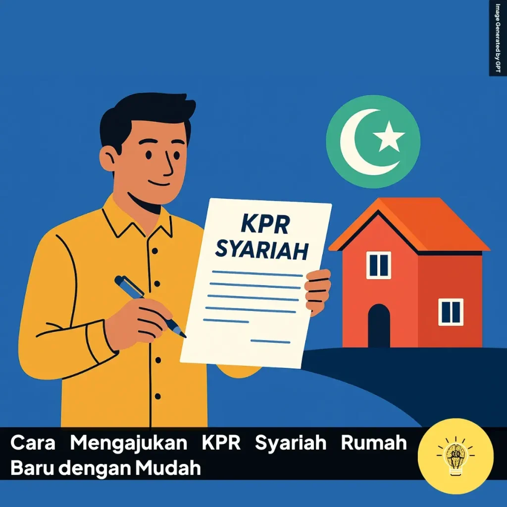 Cara Mengajukan KPR Syariah Rumah Baru dengan Mudah 5 Cara Mengajukan KPR Syariah Rumah Baru dengan Mudah