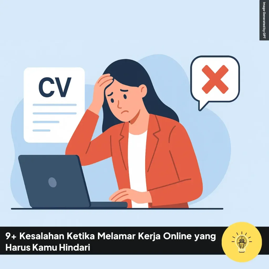 9+ Kesalahan Ketika Melamar Kerja Online yang Harus Kamu Hindari 1 Kesalahan Ketika Melamar Kerja Online yang Harus Kamu Hindari