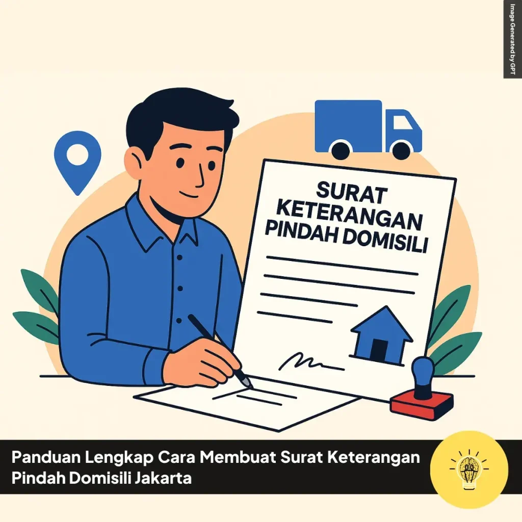 Cara Membuat Surat Keterangan Pindah Domisili Jakarta dengan Mudah 4 Panduan Lengkap Cara Membuat Surat Keterangan Pindah Domisili Jakarta