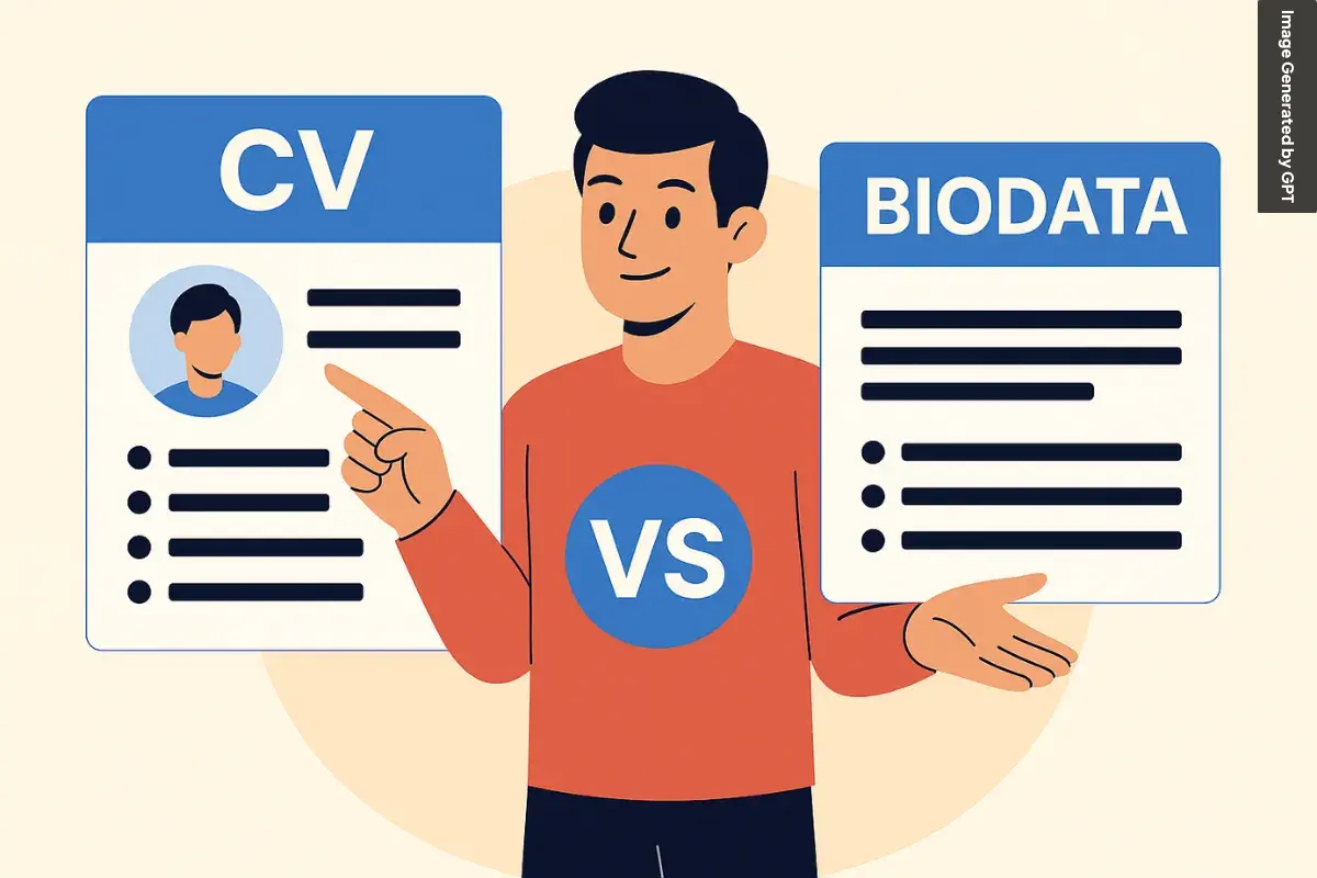 7 Perbedaan Curriculum Vitae dengan Biodata untuk Lamaran 2 Perbedaan Curriculum Vitae dengan Biodata