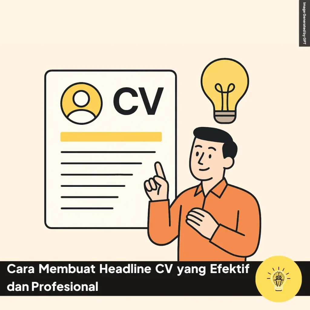 Cara Membuat Headline CV yang Efektif dan Profesional 1 Cara Membuat Headline CV yang Efektif dan Profesional