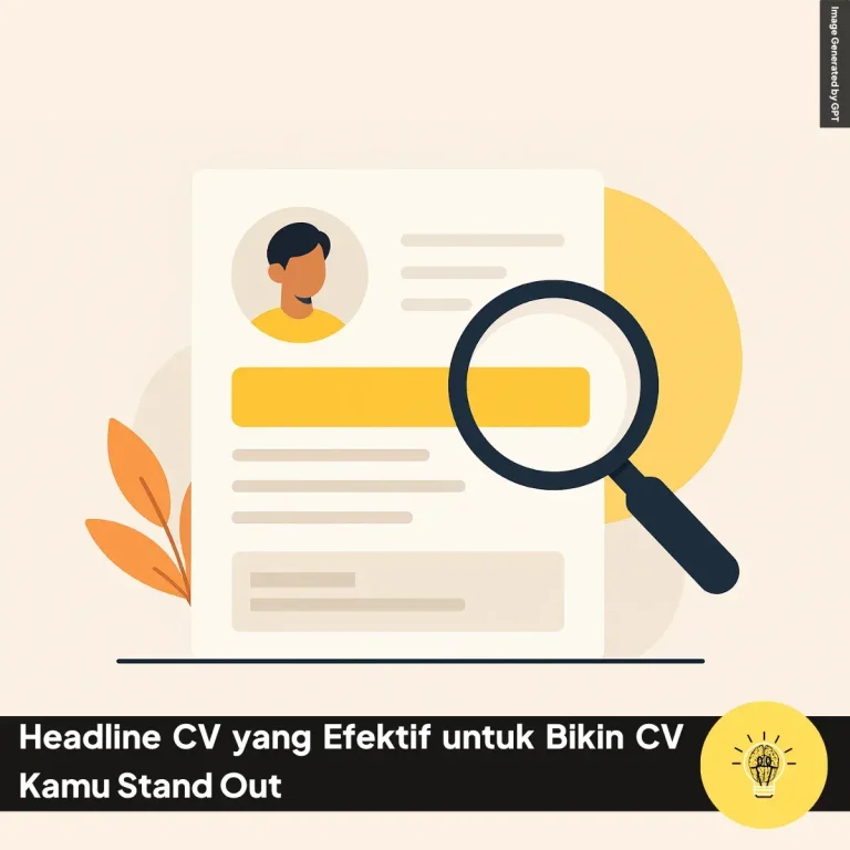 Headline CV: Pengertian, Cara menulis dan Contohnya 9 Headline CV yang Efektif untuk Bikin CV Kamu Stand Out