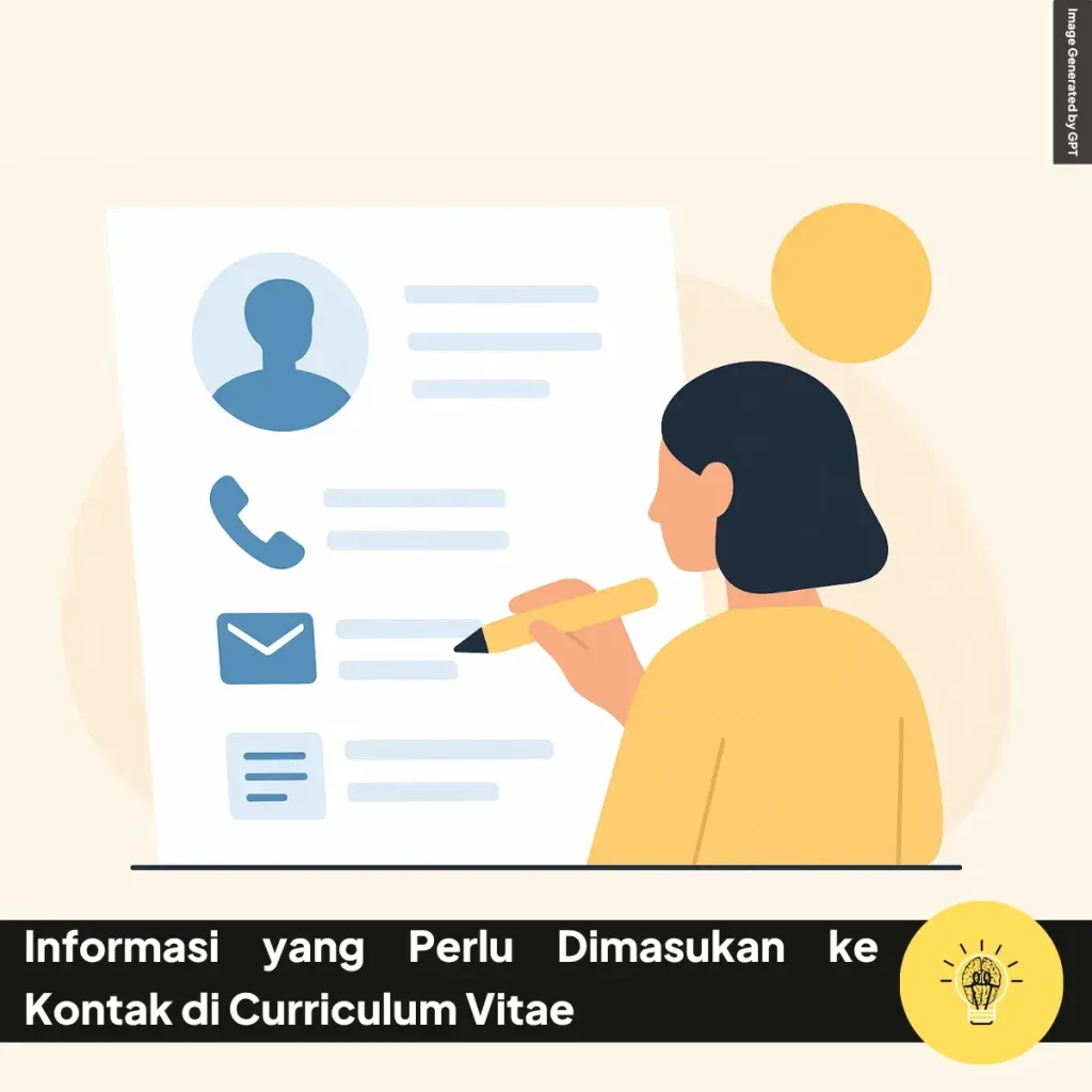 5+ Informasi yang Perlu Dimasukan ke Kontak di Curriculum Vitae 1 Informasi yang Perlu Dimasukan ke Kontak di Curriculum Vitae