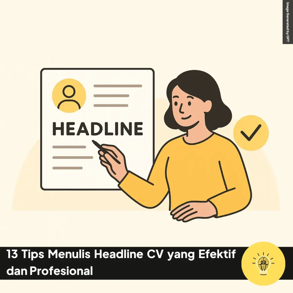 13 Tips Menulis Headline CV yang Efektif dan Profesional 1 Tips Menulis Headline CV yang Efektif dan Profesional