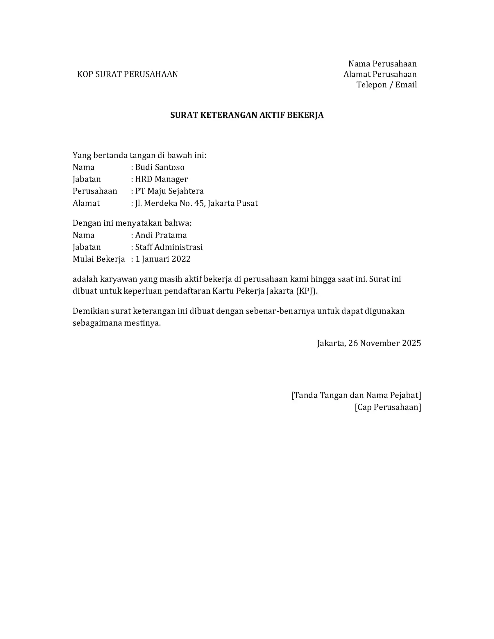 9 Perbedaan Surat Keterangan Aktif Bekerja Dan Paklaring 2 Perbedaan Surat Keterangan Aktif Bekerja Dan Paklaring