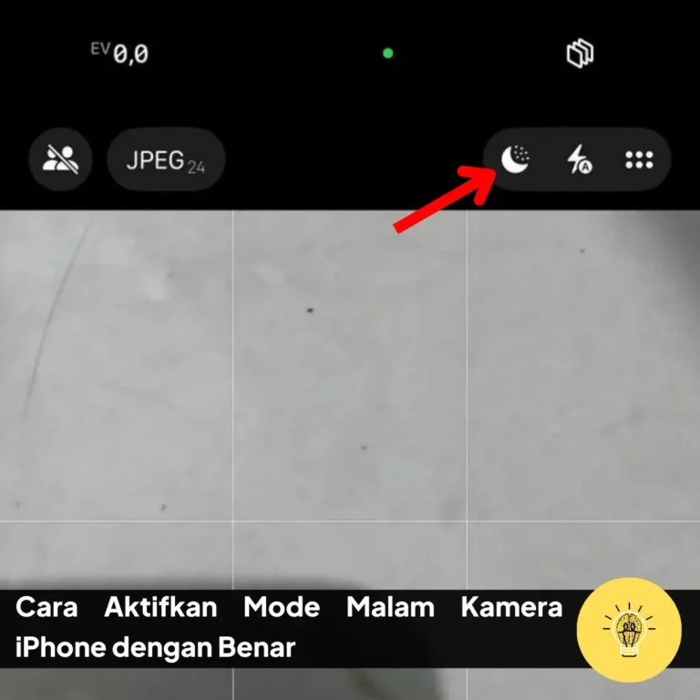 Cara Aktifkan Mode Malam Kamera iPhone dengan Benar 7 Cara Aktifkan Mode Malam Kamera iPhone dengan Benar