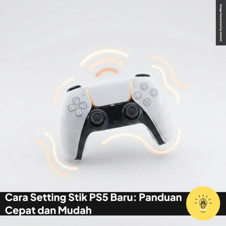 Cara Setting Stik PS5 Baru: Panduan Cepat dan Mudah 3 Cara Setting Stik PS5 Baru Panduan Cepat dan Mudah