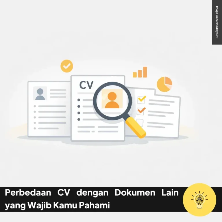 Perbedaan CV dengan Dokumen Lain yang Wajib Kamu Pahami 6 Perbedaan CV dengan Dokumen Lain yang Wajib Kamu Pahami