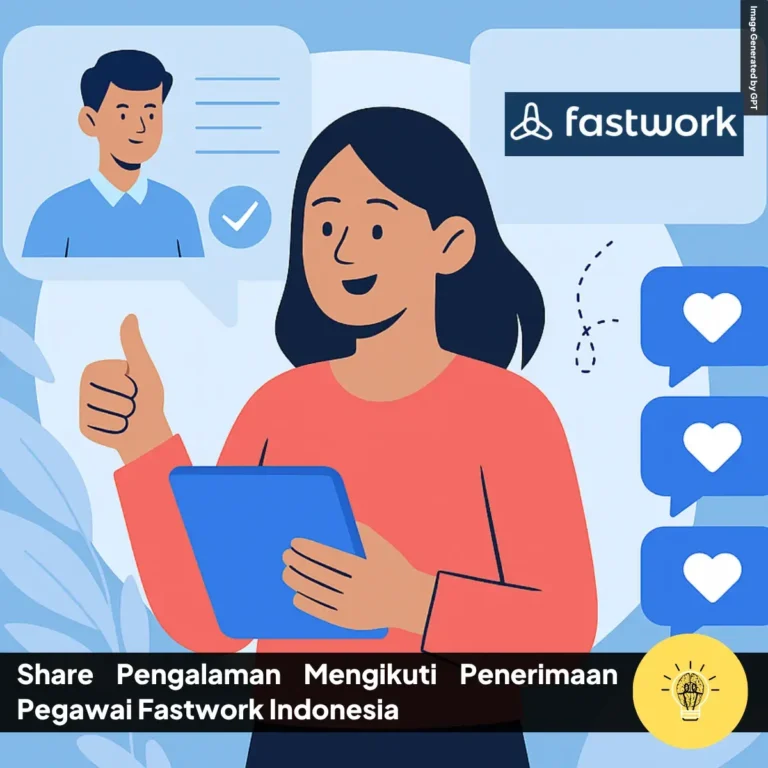 Share Pengalaman Mengikuti Penerimaan Pegawai Fastwork Indonesia