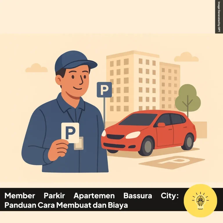 Panduan Cara Membuat dan Biaya Member Parkir Apartemen Bassura City