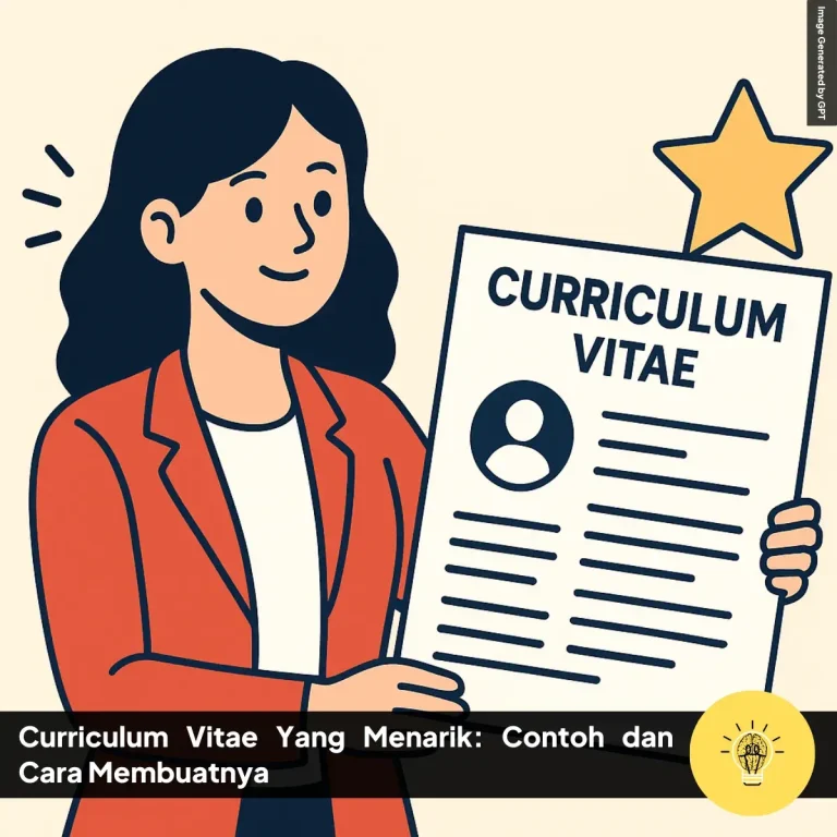 Curriculum Vitae Yang Menarik Contoh dan Cara Membuatnya