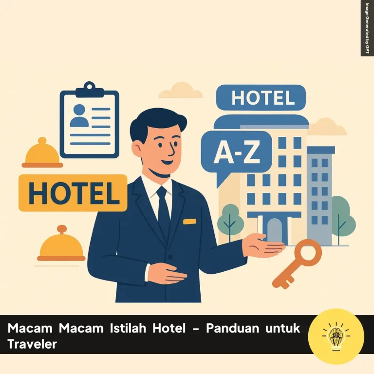Macam Macam Istilah Hotel Panduan untuk Traveler