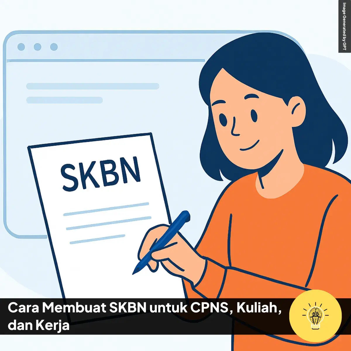 Cara Membuat SKBN untuk CPNS Kuliah dan Kerja