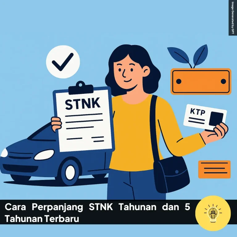 Cara Perpanjang STNK Tahunan dan 5 Tahunan Terbaru