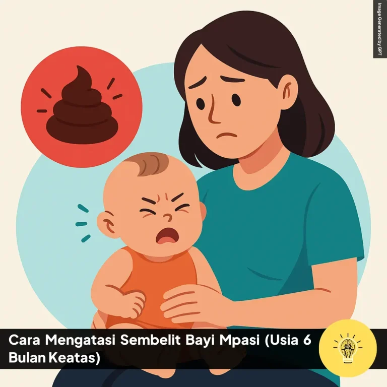 Cara Mengatasi Sembelit Bayi Mpasi Usia 6 Bulan Keatas