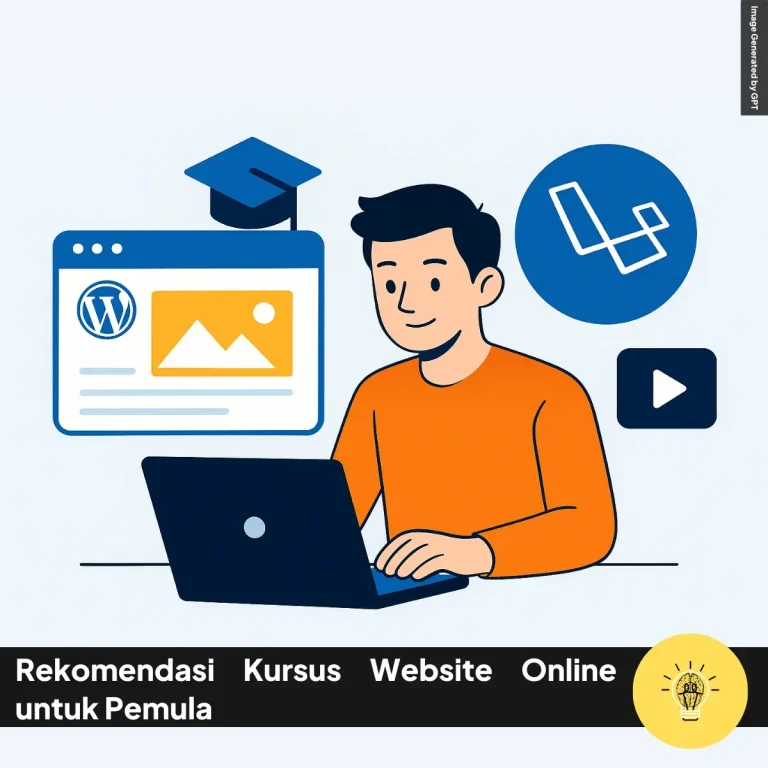 Rekomendasi Kursus Website Online untuk Pemula