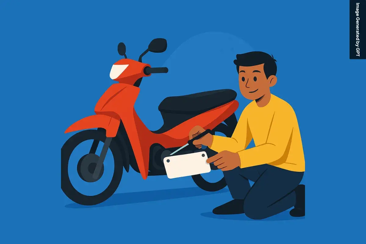 Panduan Lengkap Cara Ganti Plat Motor
