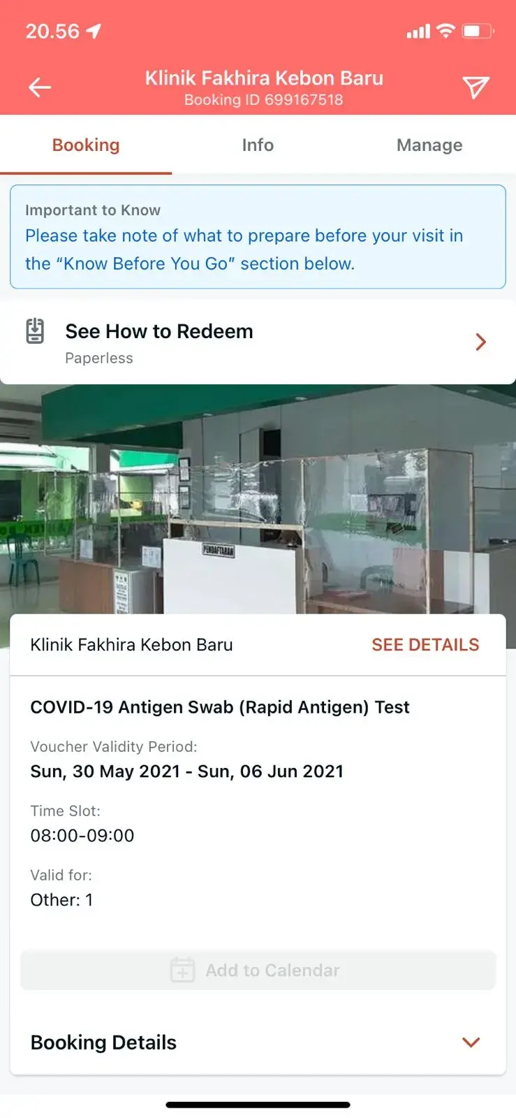 Harga Swab Antigen Klinik Fakhira Tebet Traveloka Experience