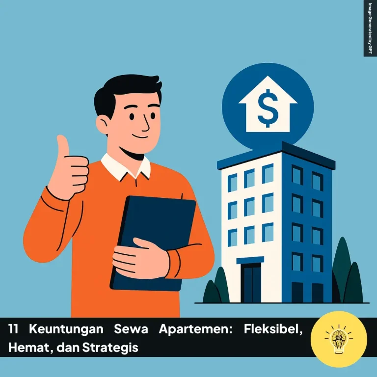 11 Keuntungan Sewa Apartemen Fleksibel Hemat dan Strategis