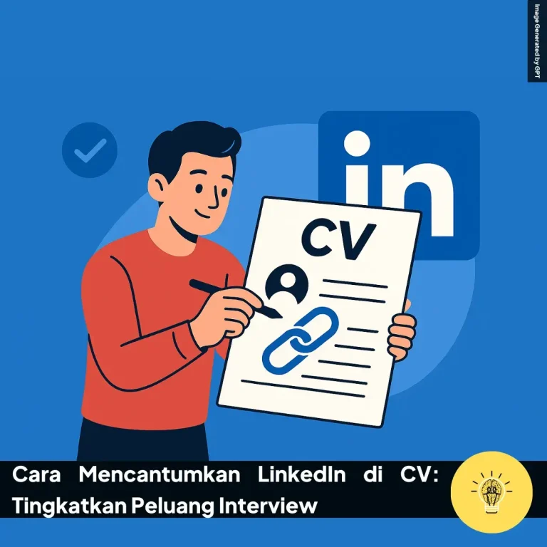 Cara Mencantumkan LinkedIn di CV Untuk Tingkatkan Peluang Interview