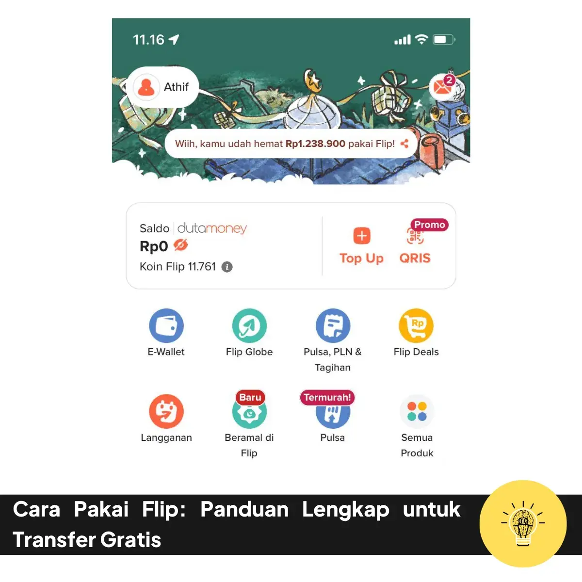 Cara Pakai Flip Panduan Lengkap untuk Transfer Gratis 1