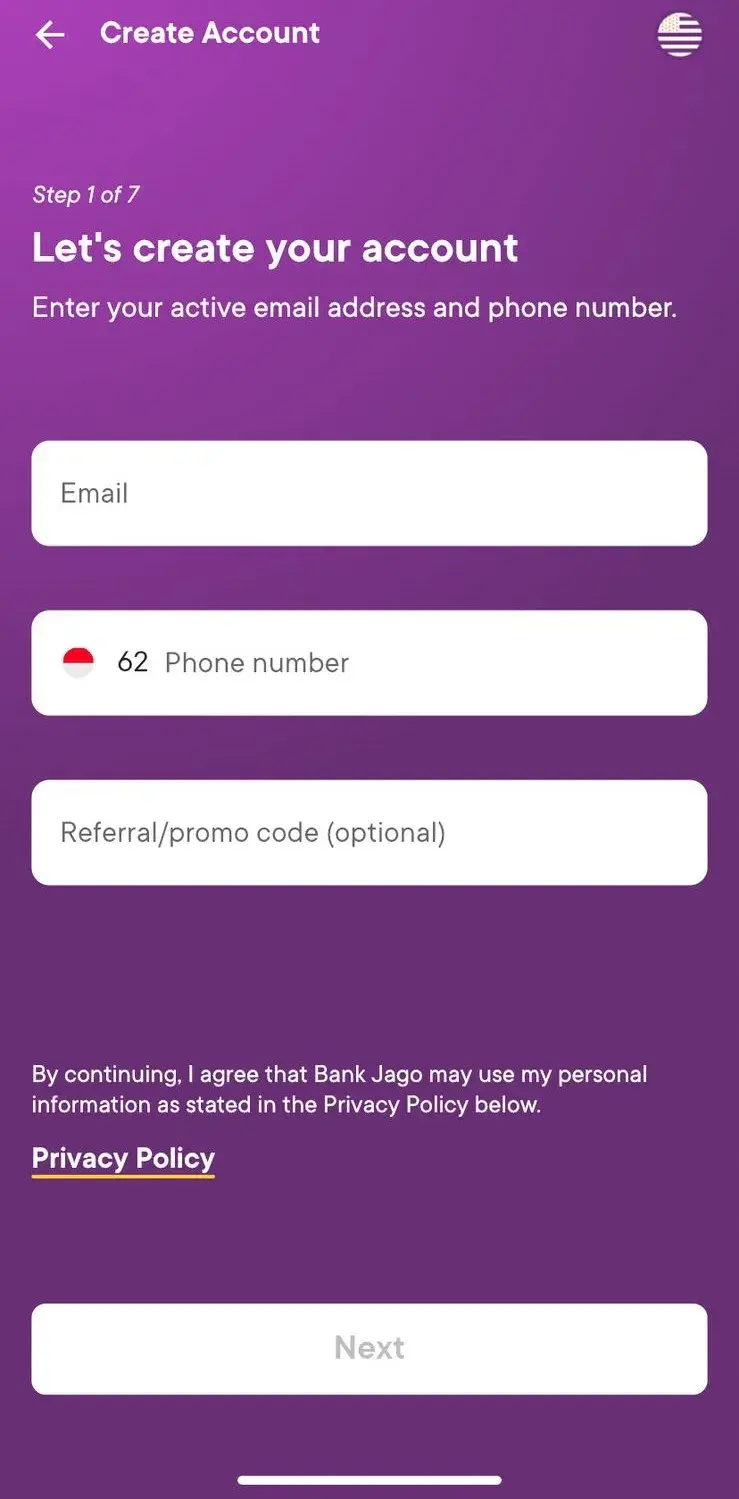 Cara Daftar Bank Jago Syariah