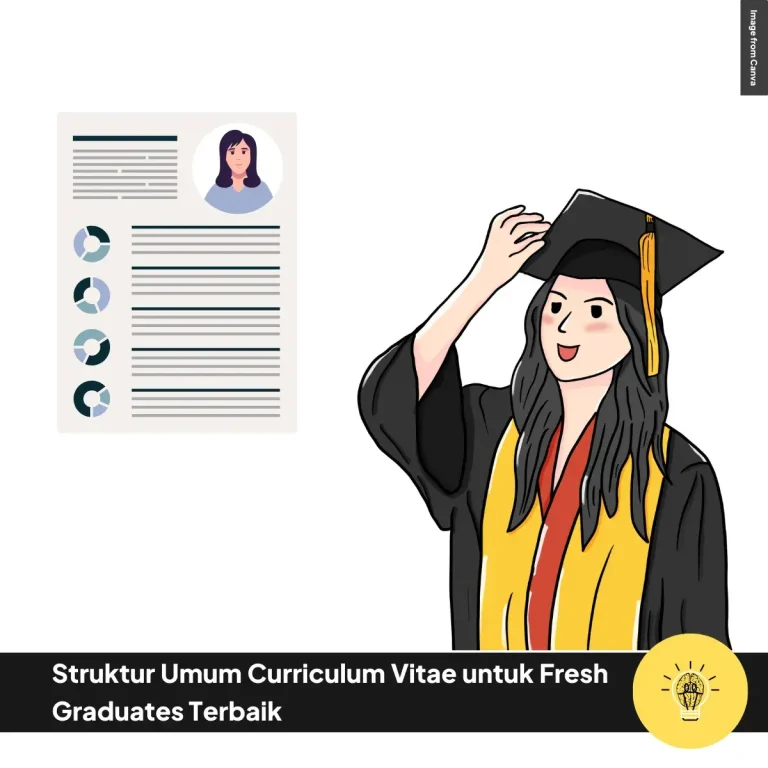Struktur Umum Curriculum Vitae untuk Fresh Graduates Terbaik