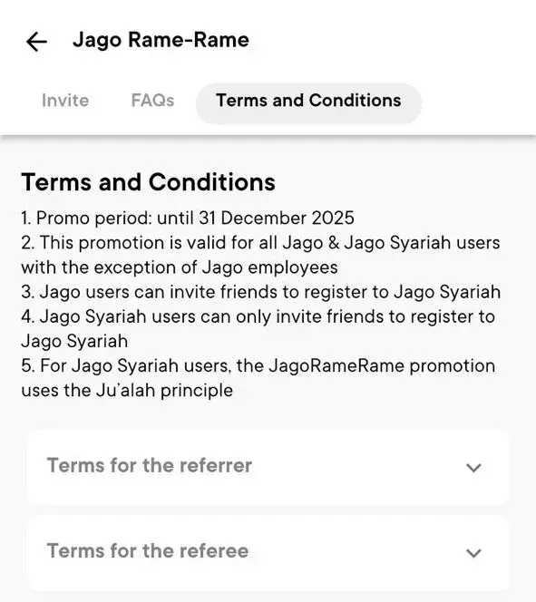 Syarat Kode Referral Jago Syariah