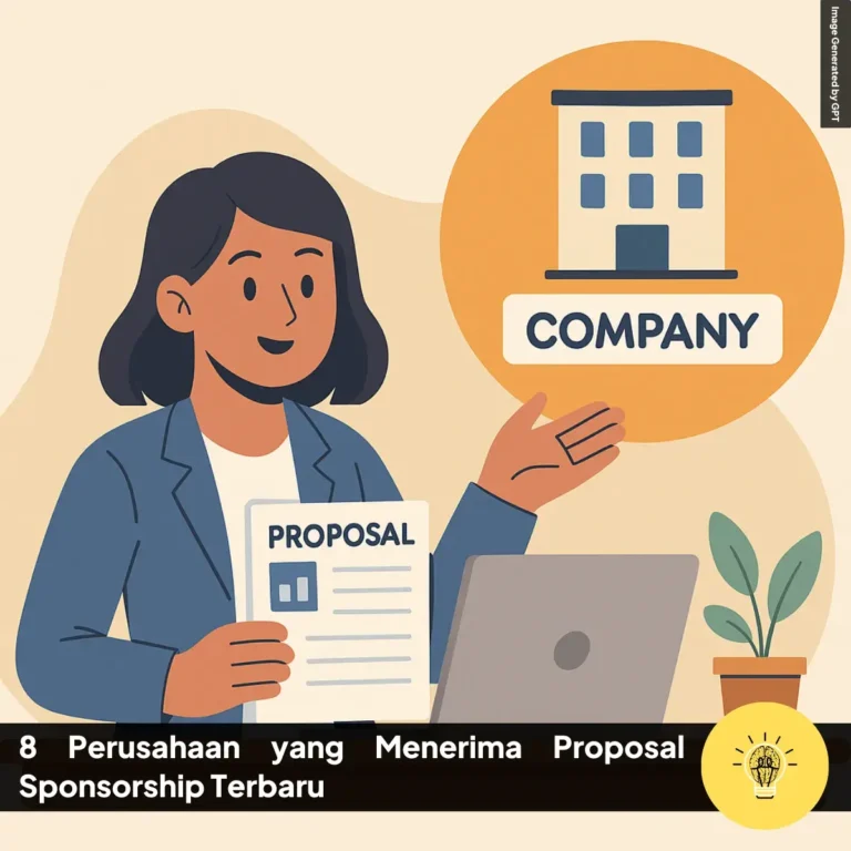 8 Perusahaan yang Menerima Proposal Sponsorship Terbaru