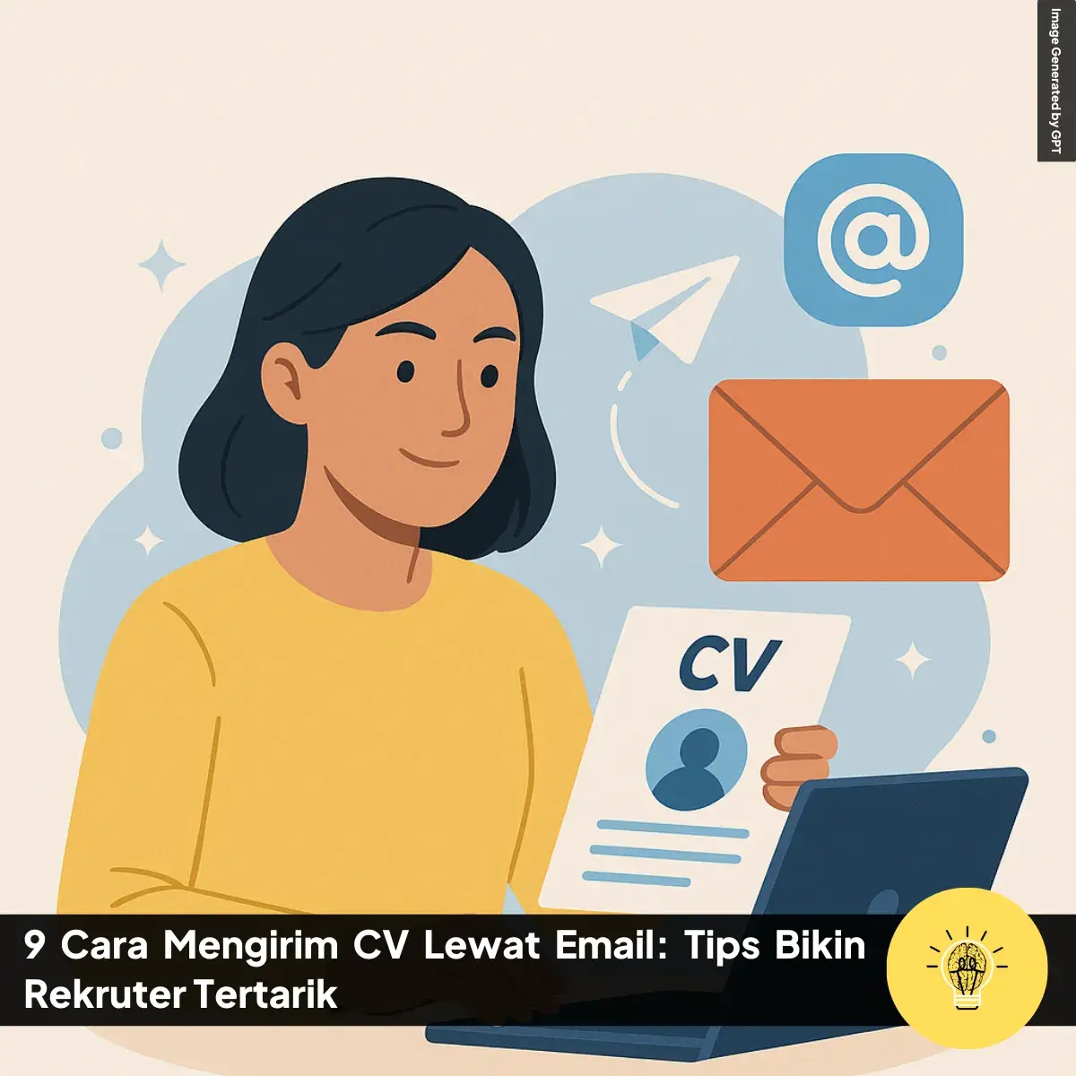 9 Cara Mengirim CV Lewat Email Tips Bikin Rekruter Tertarik