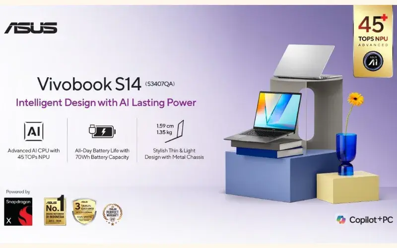 ASUS Vivobook S14 (S3407QA)