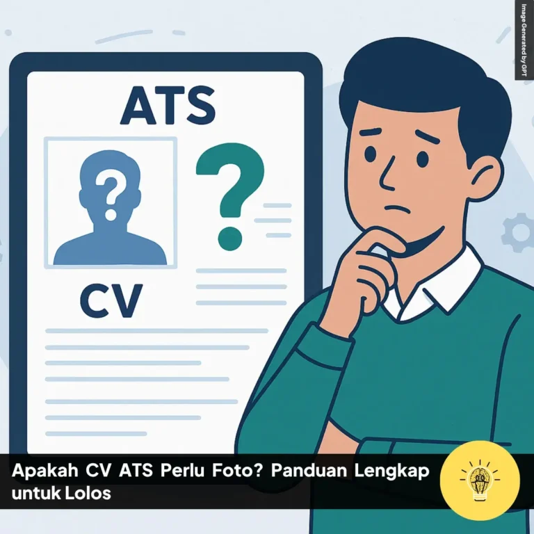 Apakah CV ATS Perlu Foto Panduan Lengkap untuk Lolos