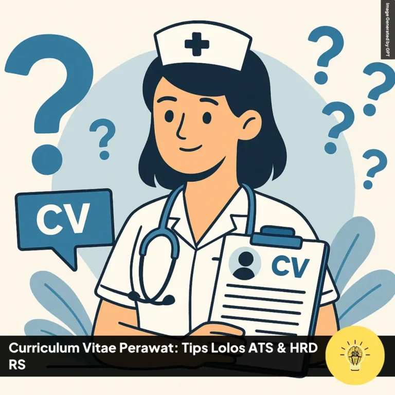 Curriculum Vitae Perawat Tips Lolos ATS HRD RS