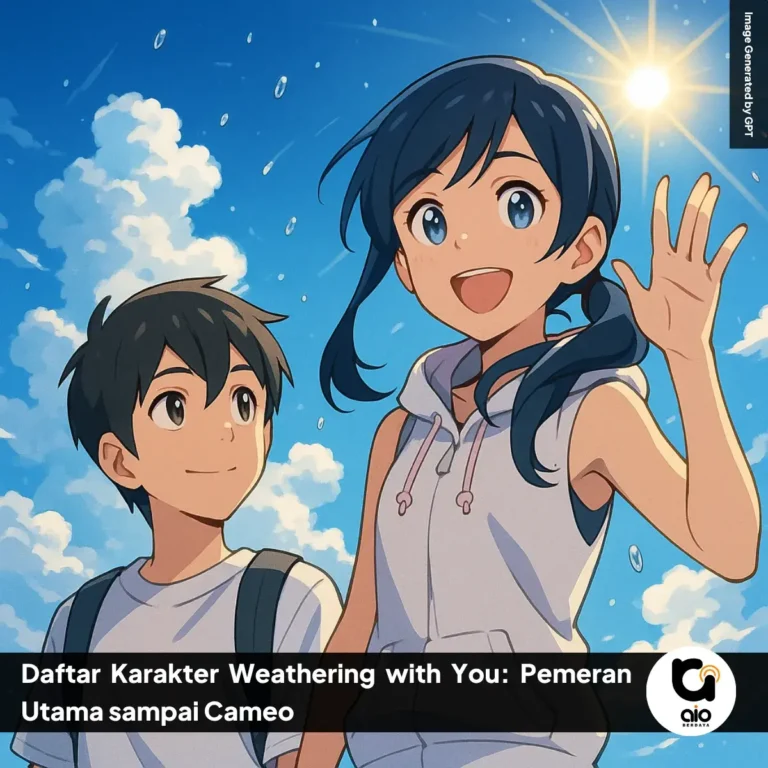 Daftar Karakter Weathering with You Pemeran Utama sampai Cameo
