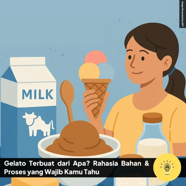 Gelato Terbuat dari Apa Rahasia Bahan Proses yang Wajib Kamu Tahu