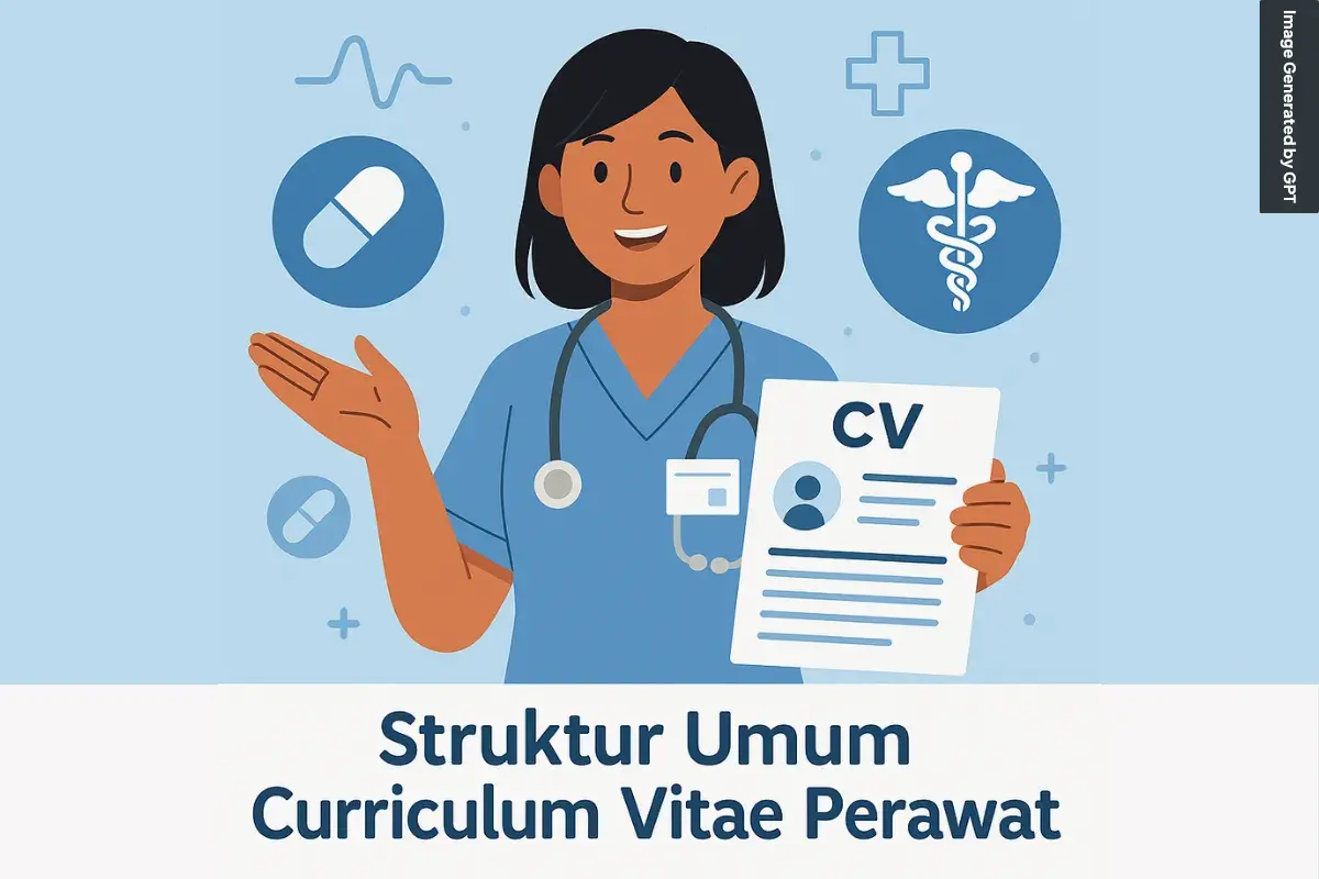 Struktur Umum Curriculum Vitae Perawat