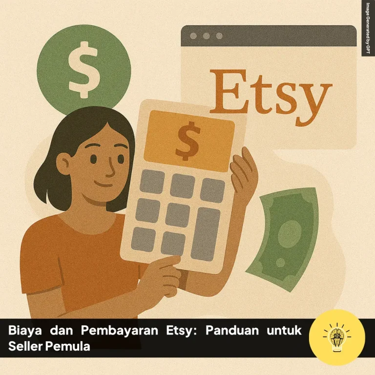 Biaya dan Pembayaran Etsy Panduan untuk Seller Pemula