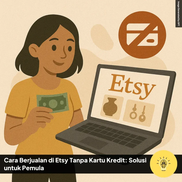 Cara Berjualan di Etsy Tanpa Kartu Kredit Solusi untuk Pemula