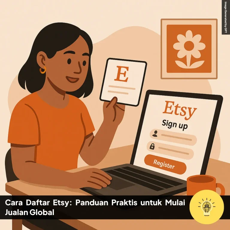 Cara Daftar Etsy Panduan Praktis untuk Mulai Jualan Global