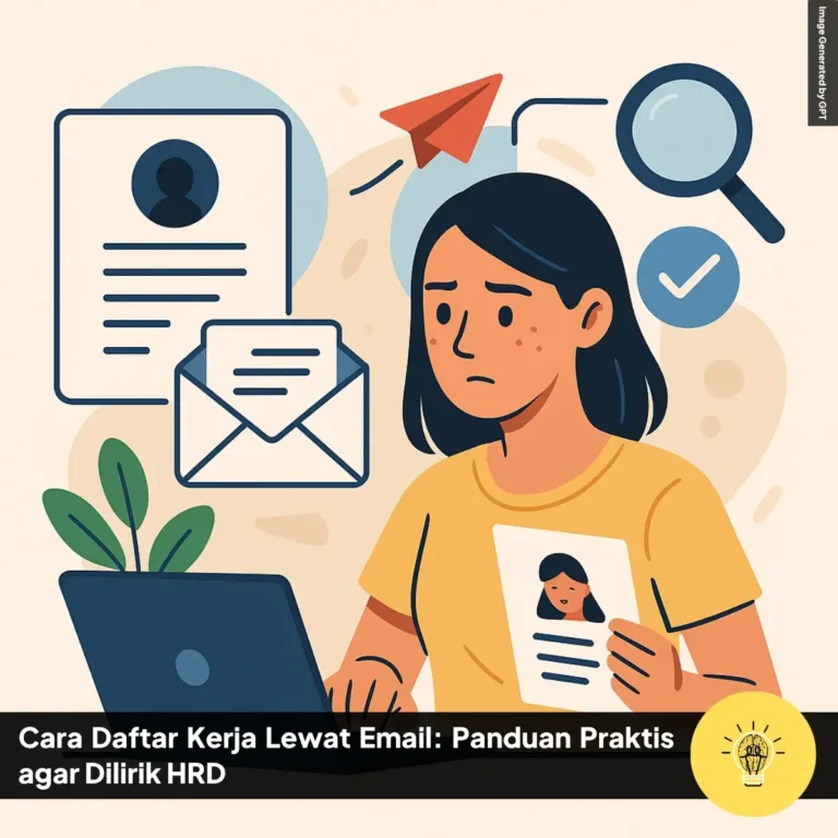 Cara Daftar Kerja Lewat Email Panduan Praktis agar Dilirik HRD